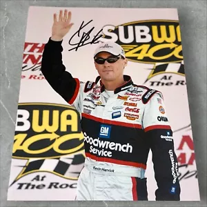 Kevin Harvick NASCAR CHAMPION 75 GREATEST autographed photo 2001 WINSTON CUP SSN - Picture 1 of 2