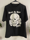 Kolekcja Death In June Band 666 Koszulka z krótkim rękawem Pełny rozmiar S-5XL BE2486