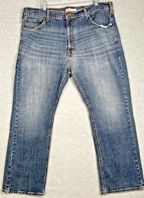 Signature by Levi Strauss Jeans Men 39 Blue Denim Medium Wash 39x28.5 Yr 2022 - Image 1 of 4