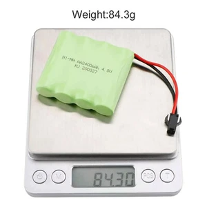 Ni-MH 4.8V 2400mAh AA Rechargeable Battery Pack with SM-2P Plug For RC Truck Crv - Picture 1 of 13