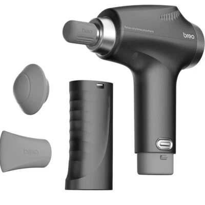 Pistola de masaje Breo, mango de extensión profundo, masajeador muscular de percusión de tejido Foto 1 de 4