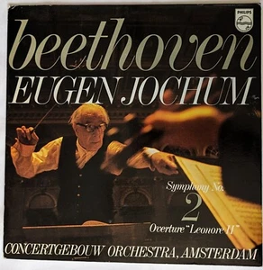 BEETHOVEN SYMPHONY #2 LEONORE OVERTURE 1969 Jochum 6500 088 EX PHILIPS HOLLAND - Picture 1 of 4