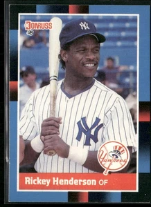 1988 Donruss #277 Rickey Henderson - Picture 1 of 2