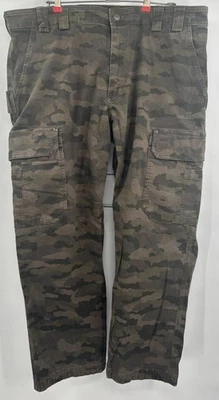 Duluth Trading Pants Mens 42x31 Camo Flex Fire Hose Relaxed Fit Cargo - Image 1 of 4