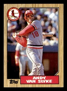 1987 Topps #33 Andy Van Slyke - Picture 1 of 2