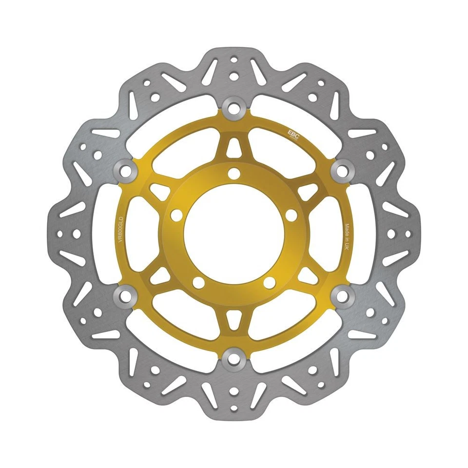 EBC Float Vee Rotor FR GD Hub FRHS for Triumph Daytona 675 Brembo R 2013 - 2017 - Image 1 of 1