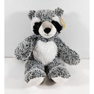 Teddy Mountain Bandit Raccoon 16” Plush Super Soft Stuffed Animal Gray White - Bild 1 von 5