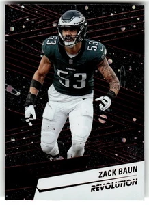 2025 Panini Revolution Red Cosmo #54 - Zack Baun - Philadelphia Eagles - Picture 1 of 4