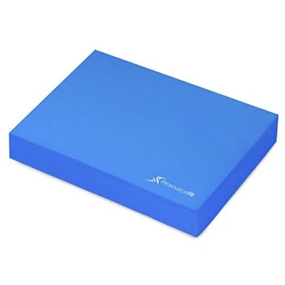  运动平衡垫 – 大号缓冲防滑蓝色 - L - (15.5 英寸 x 12.75) — 第 1/4 张图片