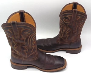 Ariat Wasserdicht Braun Leder Cowboy Arbeitsstiefel 10014067 Herren 13 D - Bild 1 von 14