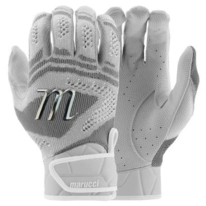 Marucci Breeze Knit V2 Adult Baseball/Softball Batting Gloves - White - XXL - Picture 1 of 3