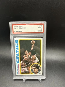 Baloncesto Topps 1978 Dave Cowens (HOF) (#40) PSA 9 como nuevo Celtics - Imagen 1 de 2