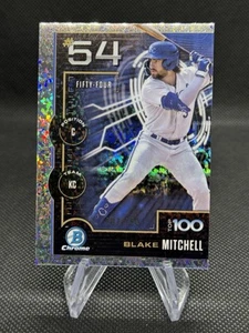 Bowman 2025 Chrome - Blake Mitchell - Top 100 Insert #54 Mini Diamond /150 - Picture 1 of 3