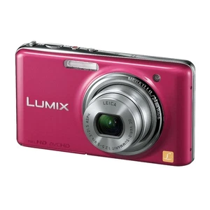 Panasonic Lumix DMC-FX77 Digitalkamera 12MP 5-facher optischer Zoom Rosa - Picture 1 of 6