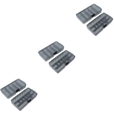  3 Pack Aufbewahrungsbox Mit Unterteilung Angel Köder Fischereibehälter - Bild 1 von 4
