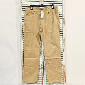 Neu mit Etikett Flag & Anthem Herrenhose 32/30 hellbraun khaki gerade Stretch Baumwolle Chinohose - Bild 1 von 9