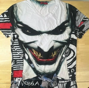 Vento Men T Shirt Size XL Graphic All Over Print The Joker - Picture 1 of 10