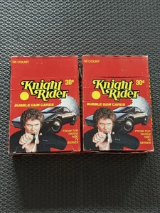 Donruss Knight Rider 1982 paquete de cera sin abrir caja completa - 36 quilates (2 cajas) - Imagen 1 de 16