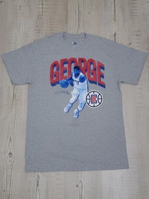 Футболка NBA серая Paul George Los Angeles Clippers новая без ценников - Изображение 1 из 3