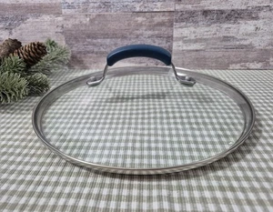 Rachael Ray Glass Skillet Lid 9 3/8" inner-dia, 10" wide with Cool Touch Handle - Picture 1 of 5