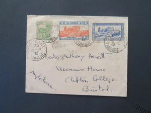 Cover Tunisia to England 1933 - Picture 1 of 2