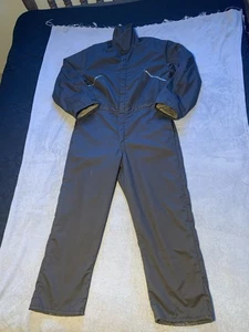 Vintage Walls Zero Zone Coveralls Nylon Lined Size Large Short Made USA Workwear - Picture 1 of 19
