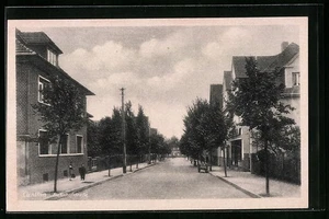 Genthin, Motiv mit der Bahnhofstrasse, Ansichtskarte - Picture 1 of 2