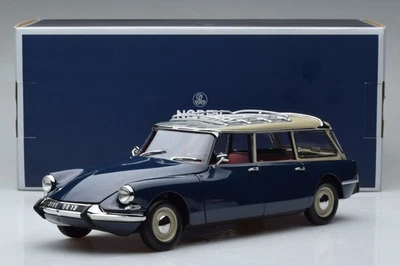 NOREV 181770 Citroen ID 19 Break Blu scala 1:18 - Immagine 1 di 4