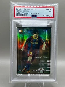 2010-11 Panini WCCF Lionel Messi Intercont. Clubs PSA 7 MVP 1/1 - Authenticated - Picture 1 of 3