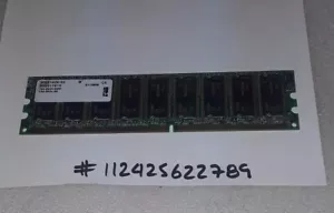 512MB 2RX8 DDR DDR1 PC2100E 266MHZ 266 184PIN DIMM ECC DUAL RANK UDIMM 18CHIPS - Picture 1 of 1