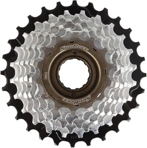 SUNRACE MF-M2A INDEX FREEWHEEL 7-SPEED 14-28T  SHIMANO COMPATIBLE SILVER/BLACK - Picture 1 of 1