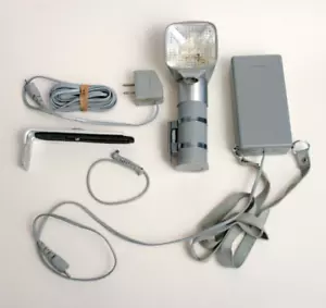 Minicam Twinklite Electronic Flash Kit con accesorios Japón - NO PROBADO - Imagen 1 de 5