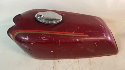 KAWASAKI KH125 KH 125 1980-1983 tanque de gasolina combustible Japón OEM rojo Foto 1 de 4