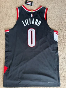 Damian Lillard Signed Autographed Nike Authentic Stiched Jersey PSA authentic - Picture 1 of 3