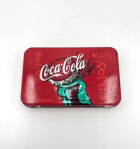 Coca Cola Coke Sammlerdose mit 2 Decks Fahrrad Spielkarten versiegelt - Bild 1 von 3