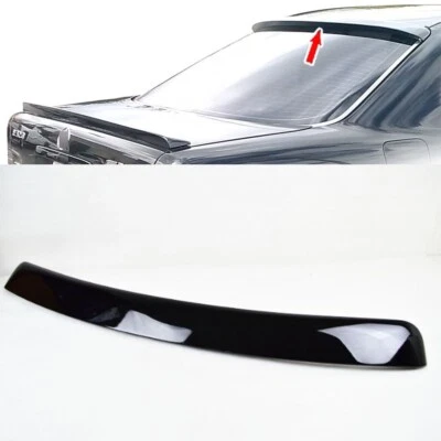 PAINTED BLACK FIT FOR MERCEDES BENZ W210 E300 L-TYPE REAR ROOF SPOILER 96-01 Foto 1 de 4
