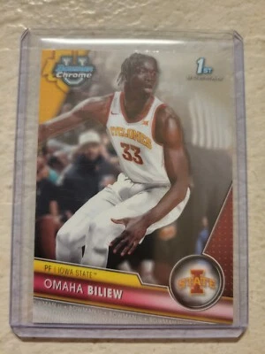 2023-24 Bowman University Chrome #32 Omaha Biliew - Image 1 of 2