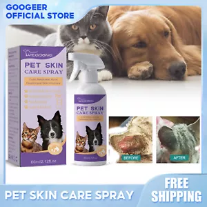 Pet Skin Care Spray Cat & Dog Itch Relief Healing for Hot Spots Rash Irritation - Picture 1 of 13