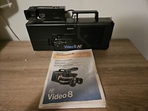 Sony CCD-V8AF 8 mm Video 8 Videokamera Recorder mit Handbuch