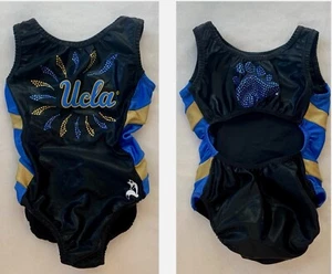 Leotardo de UCLA Foxy's NCAA Collegiate GK RHINESTONE BLING Gymnastics College SZ: 6 - Imagen 1 de 9