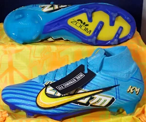 Nike Zoom Mercurial Superfly 9 Elite Kylian Mbappe FG Cleats SZ 8.5 (DO9342-400) - Picture 1 of 6