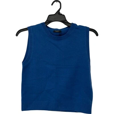 Massimo Dutti женщин свитер S маленький ворота вязаный шерсти кашемир 5739/639 новый без ЯРЛЫКОВ - Изображение 1 из 4