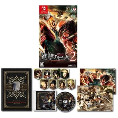 Nintendo Switch Attack on Titan 2 TREASURE BOX JAPAN Shingeki no Kyojin Japan - Image 1 of 4