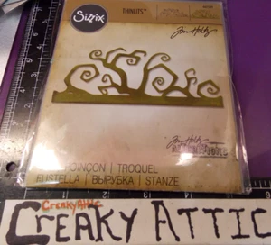 TWISTED EDGE VINE HOLTZ 12 DIE CUTS THINLITS 661589 CREAKYATTIC - Picture 1 of 1