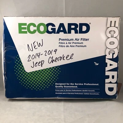Filtro de aire EcoGard Premium nuevo para Jeep Cherokee 2014-2019 $20 envío gratuito* Foto 1 de 4