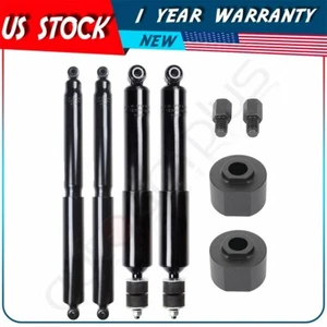 For Ford F250 F350 Super Duty Front & Rear Struts Shocks & 3" Front Leveling Kit - Picture 1 of 12