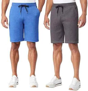 *Neu mit Etikett* 32 Grad Tech Performance 2er-Pack Herrenshorts (ht grau/ht kobalt, L) - Bild 1 von 1
