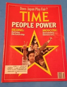 Time Magazine June 5 1989 People Power in Beijing and Moscow - Foto 1 di 3