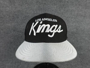 NHL Los Angeles Kings Script Hat SnapBack Cap New Era 9Fifty LA Black - Picture 1 of 8