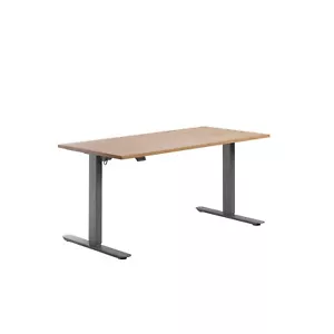 Höhenverstellbarer Schreibtisch mit verschiedenen Farben für die Arbeitsplatte - Bild 1 von 23